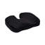 Mind Reader Memory Foam Seat Cushion, Ergonomic Pressure Relief for Office, Car, and More, Relieves Hip, Tailbone, Coccyx & Sciatica Pain, 18"L x 13.5"W x 2.75"H, Black