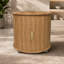 Table de bout cylindrique Mid Century