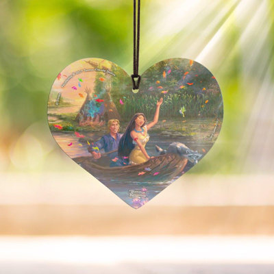 Disney Pocahontas Heart Hanging Acrylic Shaped Décoration