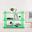 31.5"H X 39.4*W 3-tier Acrylic Bookshelf Storage Stand-497578259