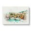 Yachts In Monte Carlo Monaco In Abstract - Wrapped Canvas-55301097