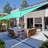 Yescom 20' x 23" Rectangular Shade Sail-57092816-123015009