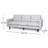 Cudahy 82.7" Tufted Sofa, Upholstered 3-Seater Sofa-1213625831