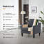 Chaise d'appoint Mid Century-1064609396