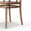 Penelope Leather Upholstered Arm Chair