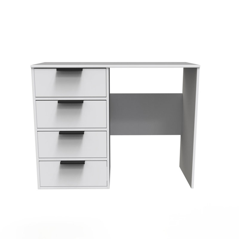 Taeyah 4 Drawer Vanity, White