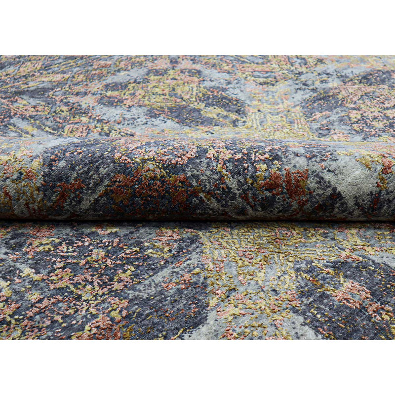 Ikat Area Rug, Rectangle 9' x 12'