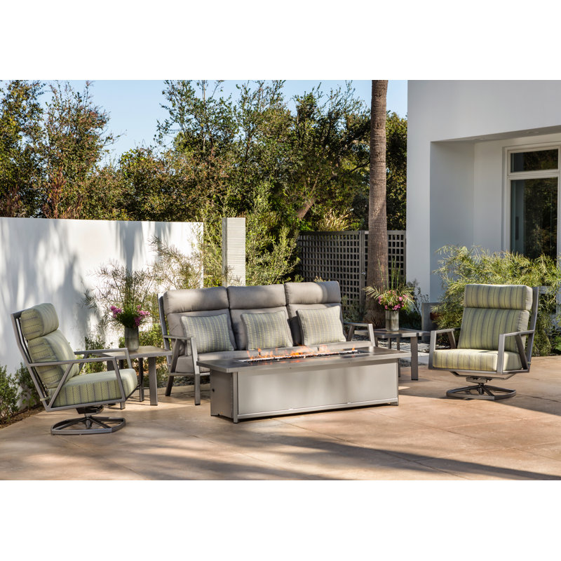 Aris Outdoor Rocker Chair, Copper Creek, Adena Shale