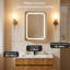 Wall Mounted Mirrored Bathroom Cabinets 2 Adjustable Shelves with Mirror-749338066-749338067