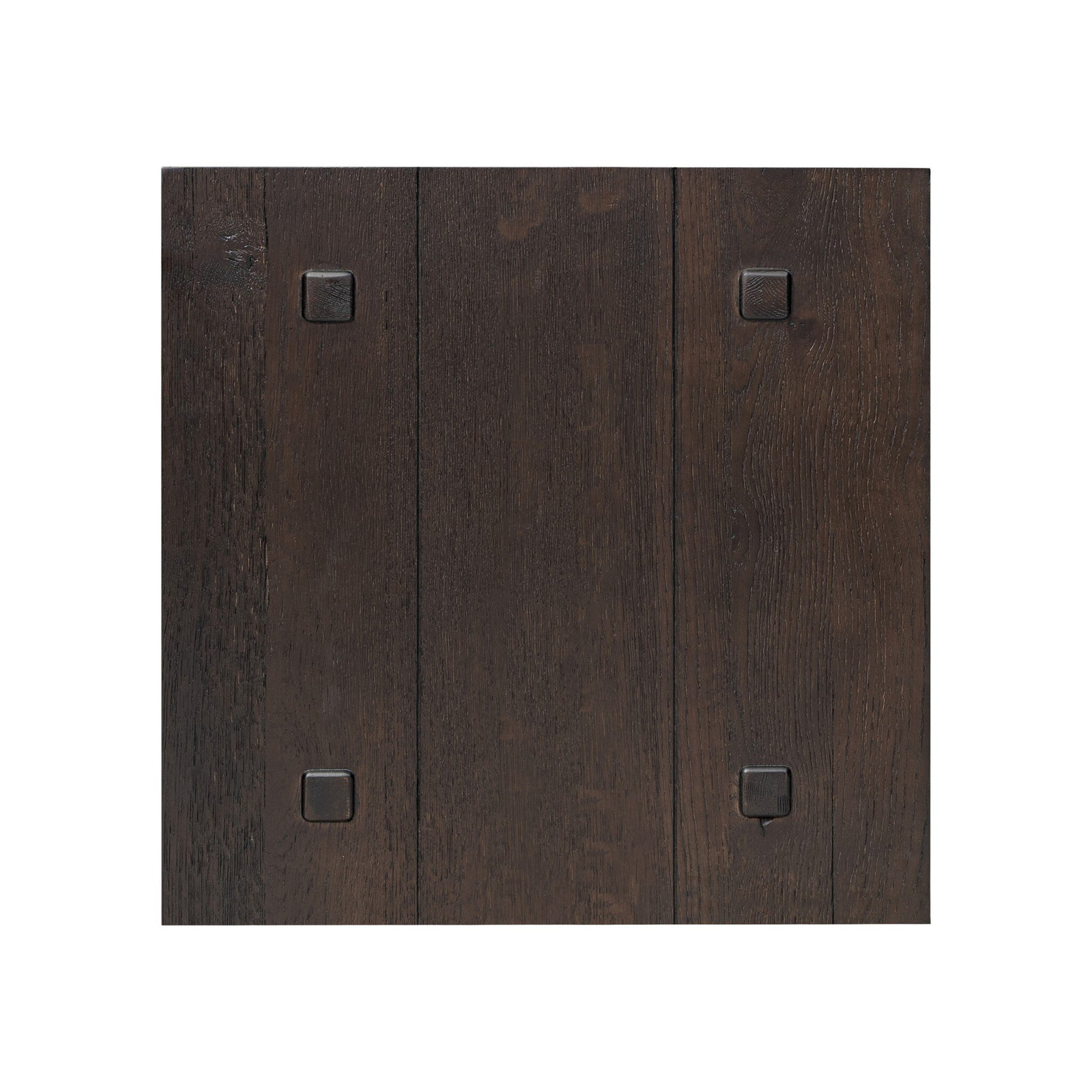 Zeno End Table, Cracked Smoked Black Veneer