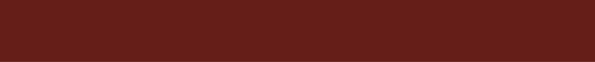 Solid dark red background.