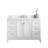 Queen 48" Sink Carrara Engineered Marble Countertop Bath Vanity with Mirror-1507746263
