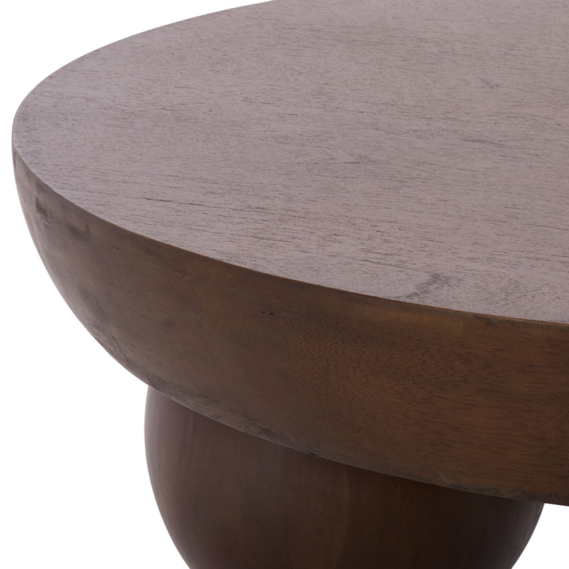 Table basse Hayliette, Walnut