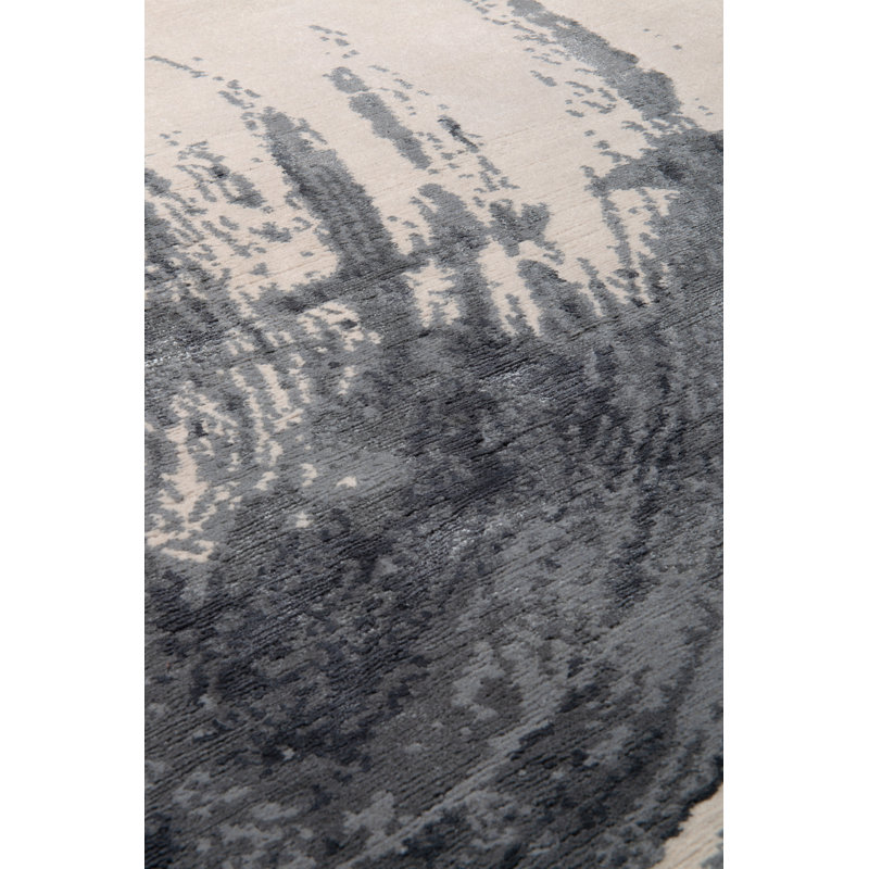 Hudson Charcoal Area Rug, Rectangle 7' x 10'