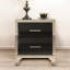 Table de chevet 2 tiroirs Hartwig-993763476