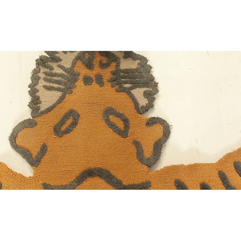 Custom One-of-a-Kind Novelty 3'5" X 5'6" Area Rug