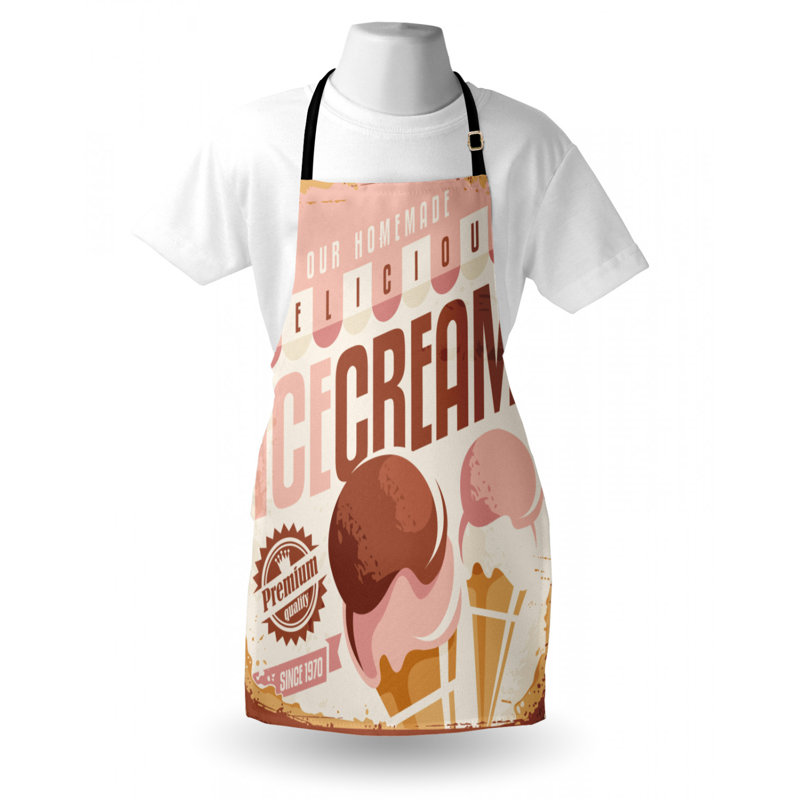 Tablier crème glace