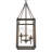 Averee 3 - Light Steel Dimmable Lantern Tiered Chandelier-1363758807