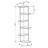 Maegan Corner Bookcase-626873156