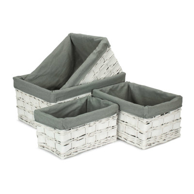 Highland Dunes Wicker Decorative Basket