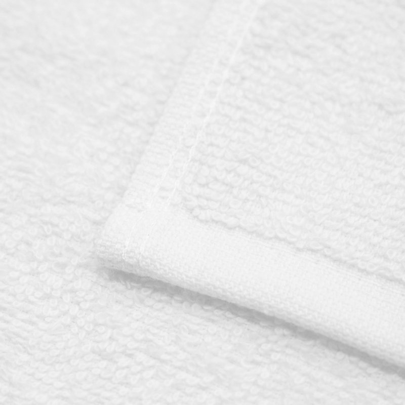 Midweight Hand Towel, White