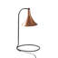 Lampe de bureau noire 18,11 po Keturah