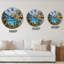 Pittoresque lac Ritsa en fin d'automne - Horloge murale Lake House-809516356