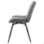 Ensemble de 2 chaises pivotantes capitonnées