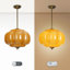 Lanterne suspendue rétro 1 lumière 14,96 po-1067839717
