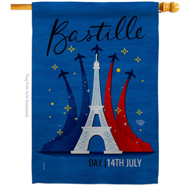 Double Sided 40'' H x 28'' W Polyester Banner