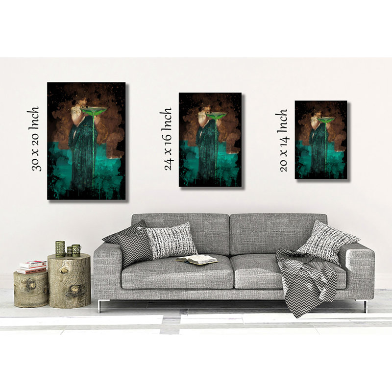 John William Waterhouse - Wrapped Canvas Print, 60cm H x 40cm W