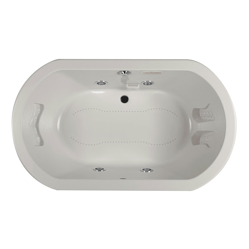 Baignoire encastrée 66 po x 36 po Anza ™ Salon, Huître