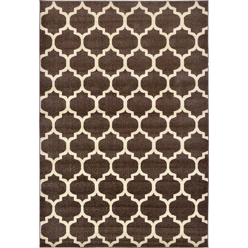 Tapis brun Cohleen, Rectangle 6 pi x 9 pi