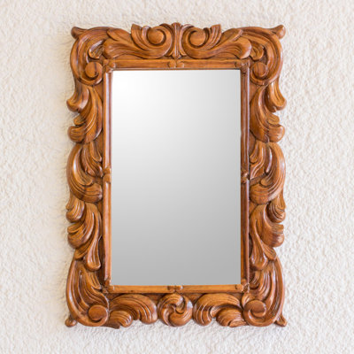 Reine Solid Wood Rectangle Mirror