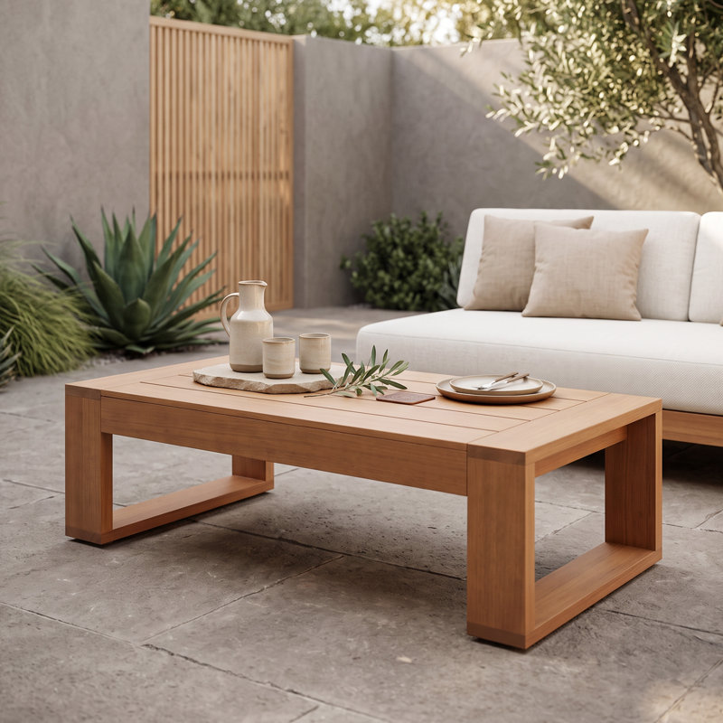 Outdoor Solid Wood Table