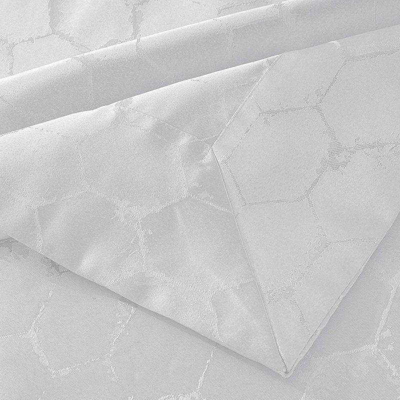 Nappe Westphal, Blanc, 70 po x 52 po