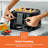 GEEPAS 4 Slice Toaster 6 Browning Levels with 2 Controls, Cancel Function 2 Removable Crumb Trays 1400W-86794885
