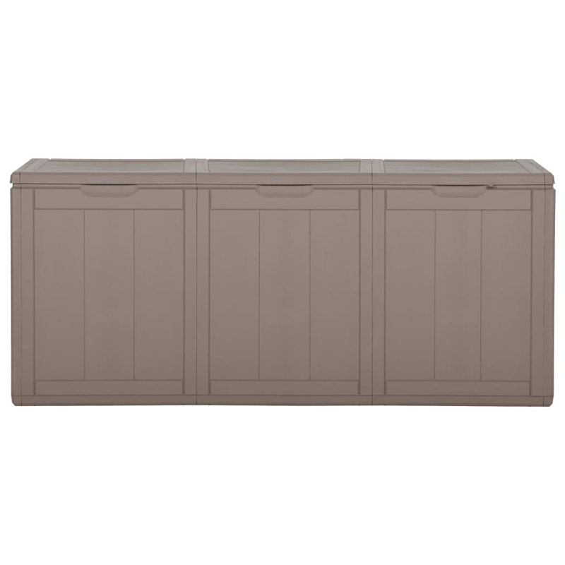 17 Stories Kohutka 118.5cm W 100L Wicker Lockable Deck Box, Brown