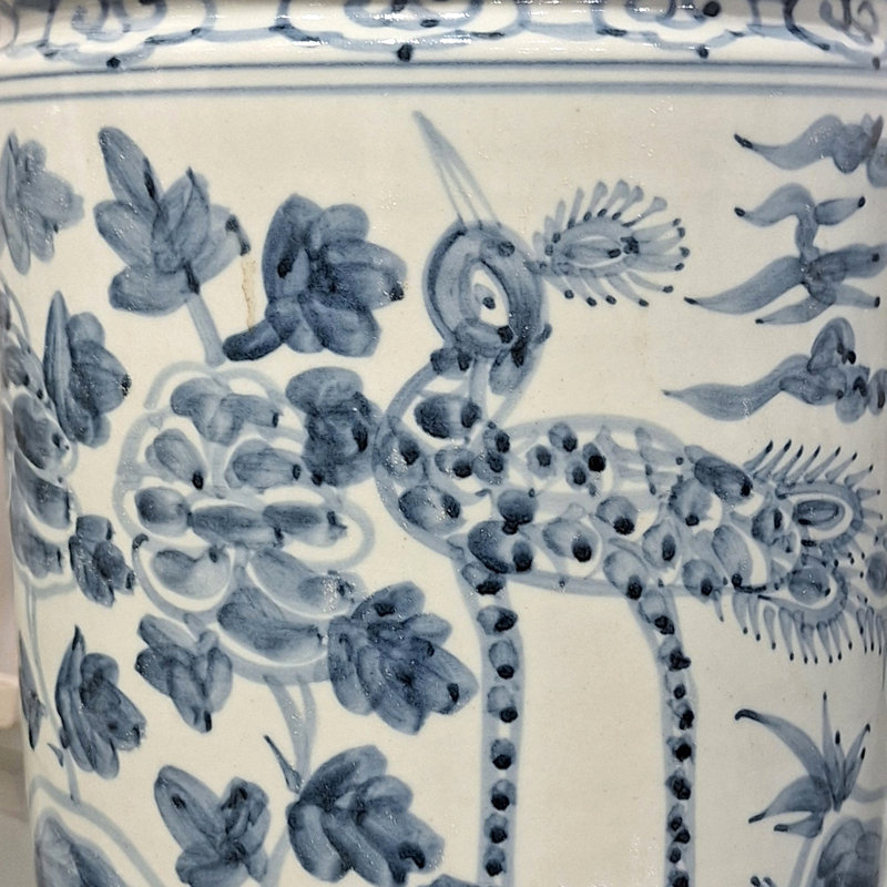 Handcrafted Round Planter