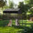 65'' H Panel Metal Yard Kennel With Door