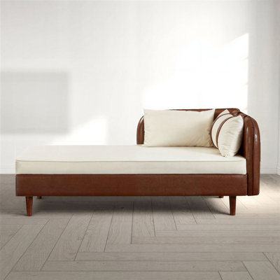 65" Storage Chaise Lounge Sofa Velvet;PU