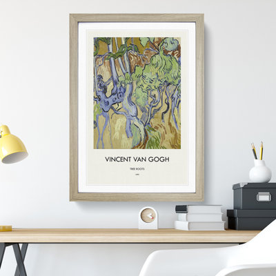Tree Roots by Vincent Van Gogh - Picture Frame Painting