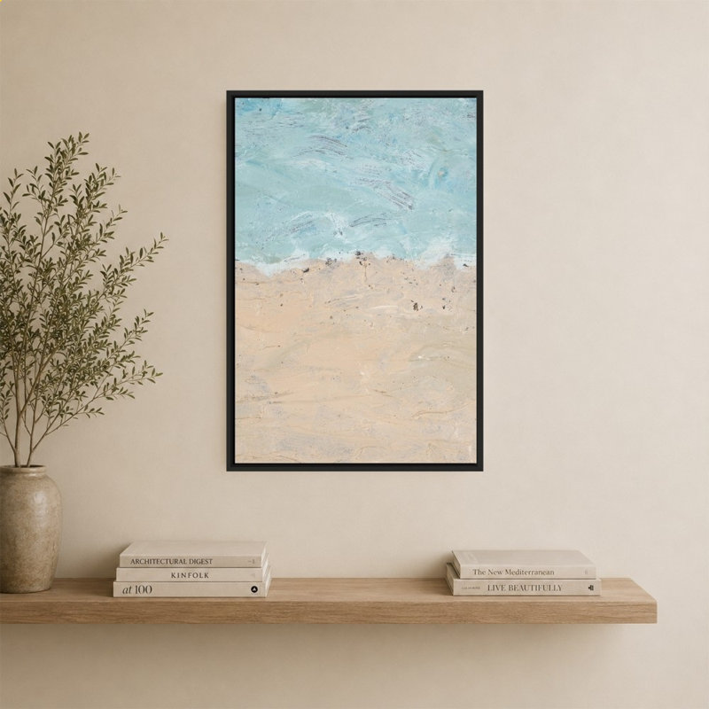 «Land Meets Sea» par SD Graphics, impression sur toile