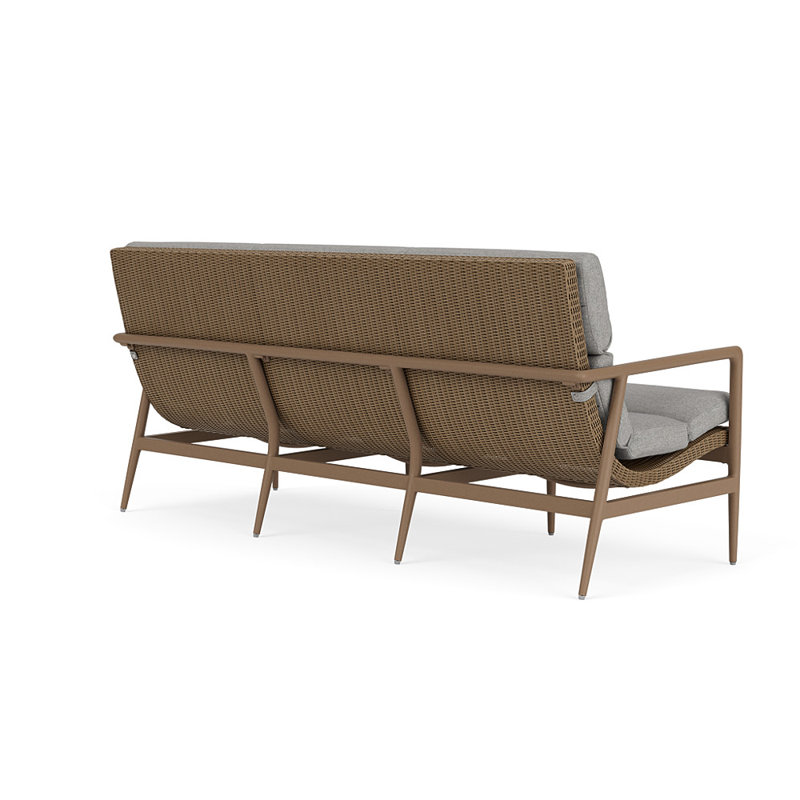 Cascade Outdoor 3 - Seat Patio Sofa, Demo Stone, Fawn