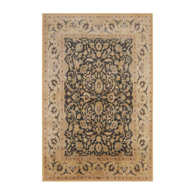 Tapis brun / noir Saer