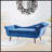Chaise Lounge With Scroll Arm