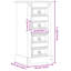 Etchison 35cm W Solid + Manufactured Wood Bedside Table
