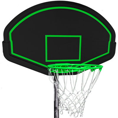 16FT Trampoline for Kids & Adults with Basketball Hoop - Ladder & Safety Net Included