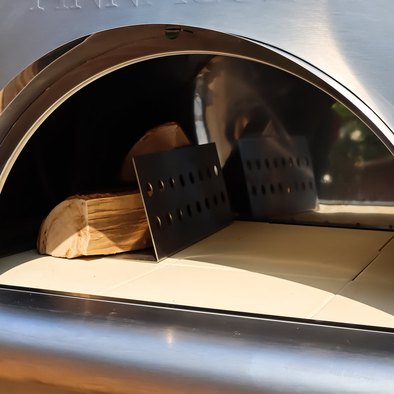 PREMIO Stainless Steel Wood-Fired Outdoor Pizza Oven with Accessories