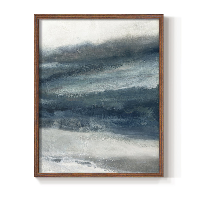 Reproduction encadrée, entrée privée II - bois massif, Brun, H 20 po x l 16 po